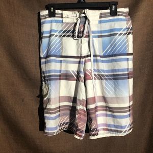 Light Blue/White Mission Bay Regular Fit Swimsuit
